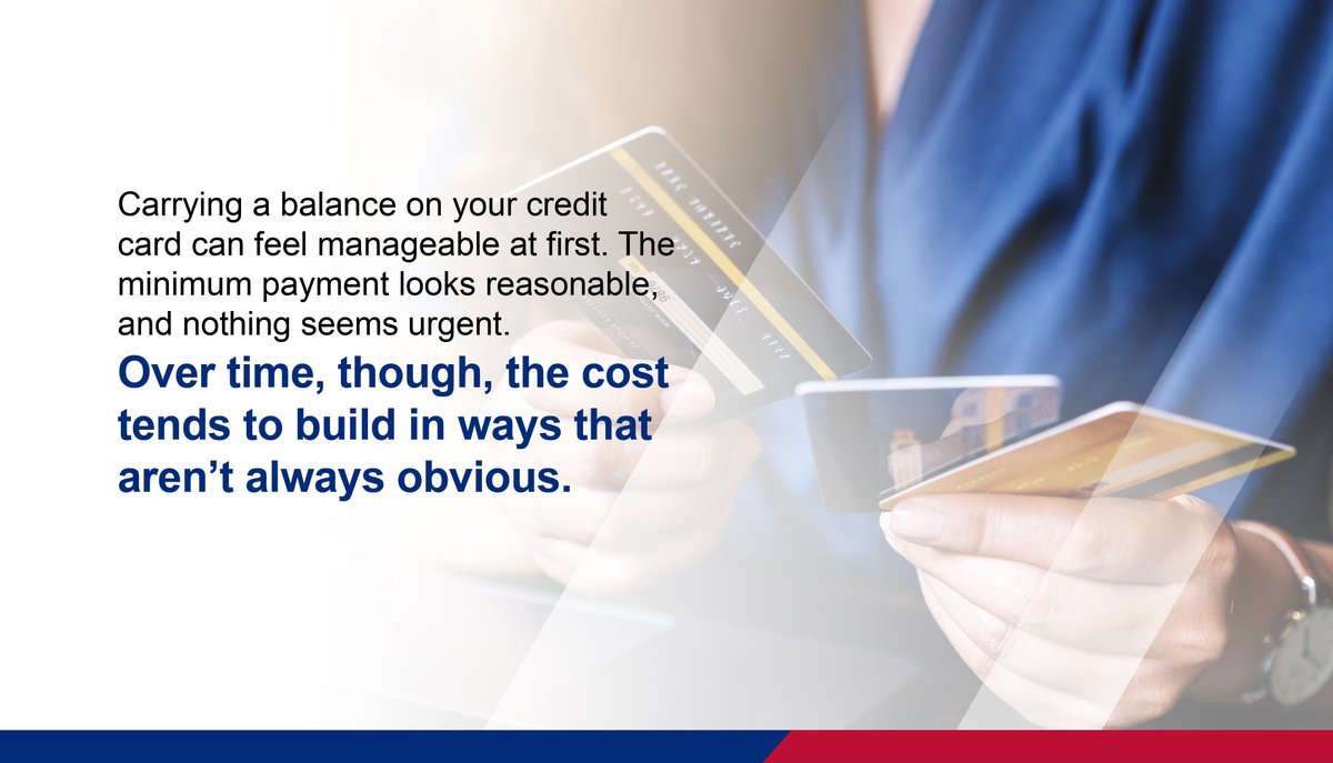 VectraBank's tweet photo. Why you should pay your credit card off each month - https://t.co/vxBGIKiLwb https://t.co/UqJJ7FFrIu