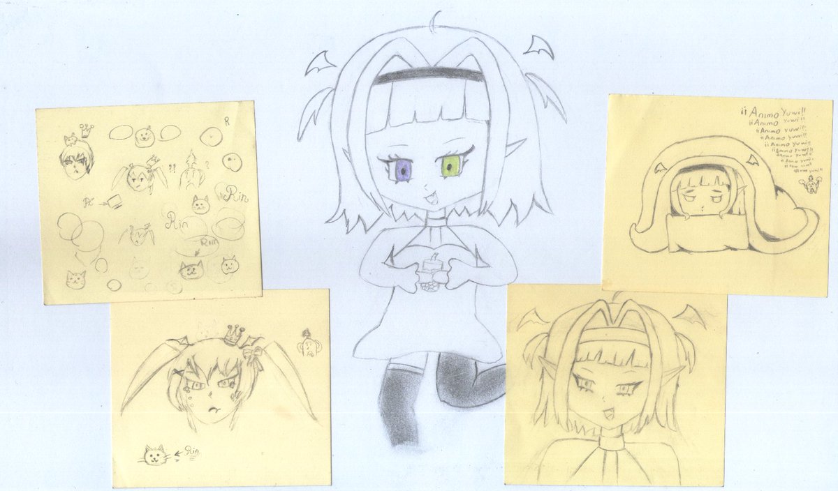 AL_2082's tweet photo. Les vengo a presentar a yuwi es un dibujito que hice para ella y muestra la evolucion que ido teniendo retratandola y ciertamente ella es muy importante para mi y quisiera que mas personitas la vayan a conocer porque es impresionante todo lo que hace🤍

#RoseveilArt #RoseveilYuri https://t.co/kpZM9gmzQr