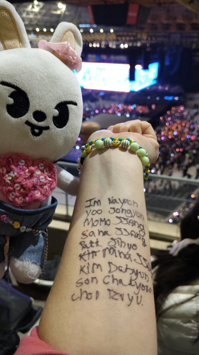Isartmazing's tweet photo. I'm going to ace that fanchant #twicebarcelona #twice_thisisfor_world_tour_in_barcelona #twice https://t.co/0K7FNyNH1g