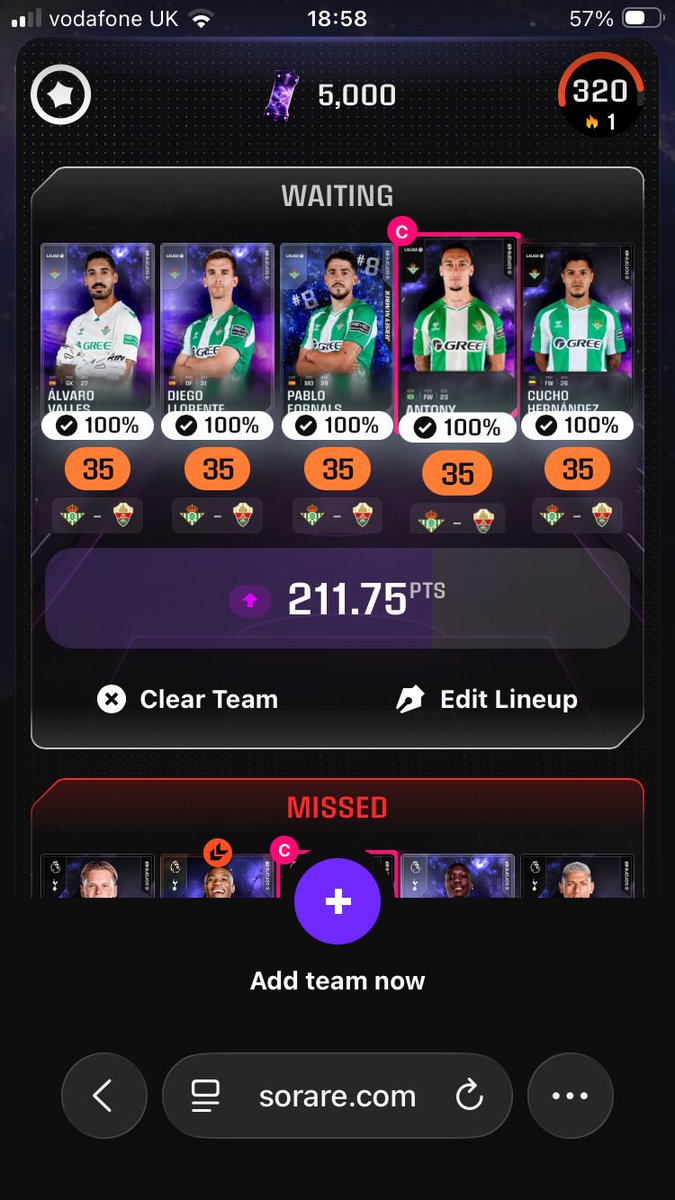 PoshyBoy's tweet photo. @Sorare Looking for a serious squad https://t.co/Sacqqusl6u