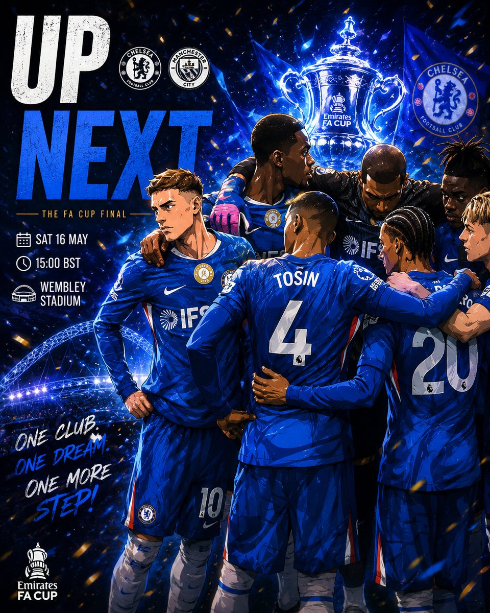 WALEOLAIBK's tweet photo. Up next: The FA Cup final! 🏆
#IBK #viral https://t.co/YfB38HsihF