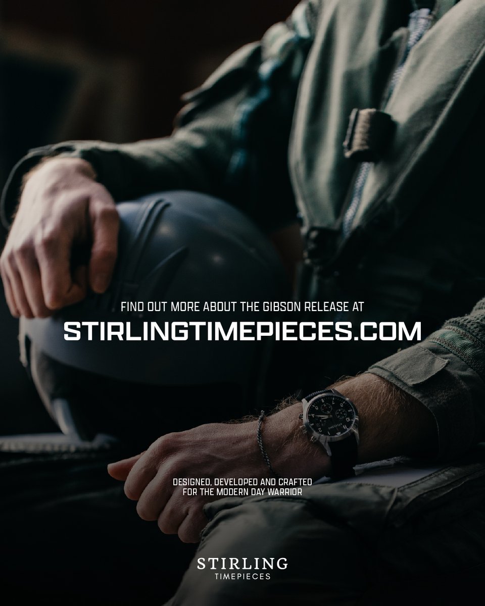 Stirlingtime's tweet photo. Built on a legacy of flight.

For generations, British pilot watches were tools of navigation, timing and discipline. Worn by those operating far above the clouds where precision was critical and reliability was everything. https://t.co/xl68aCssfa
