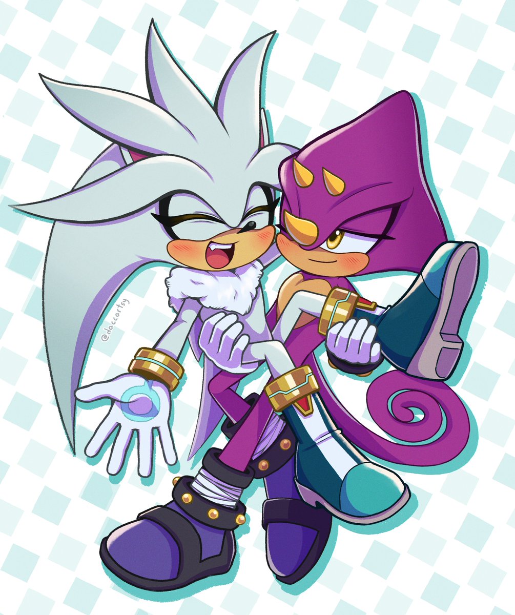 daccartsy's tweet photo. I really should draw them more 💜🤍

#espilver https://t.co/x5Ph0OcHUA