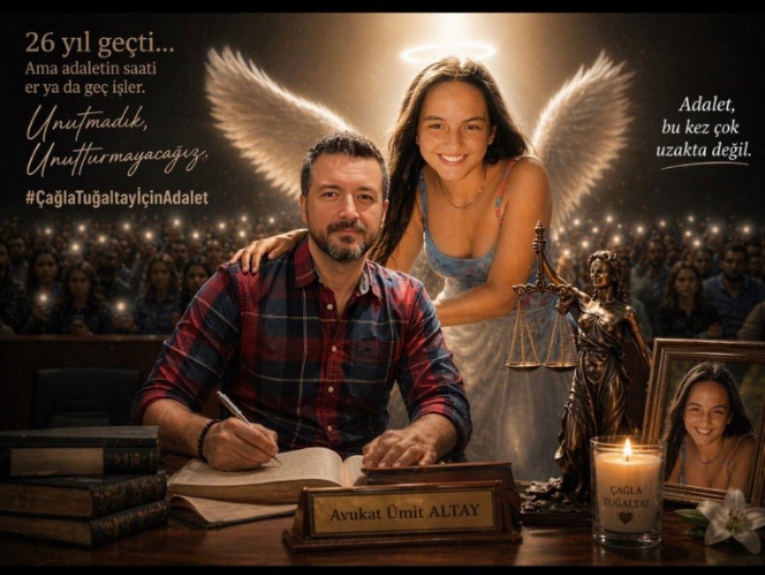 aysegulaslan_1's tweet photo. Sayın Bakanım
26 yıl önce boğazı kopma noktasına kadar kesilerek katledilen kızımız Çağla Tuğaltay’ın 2 yıldır sesi olan Av. Ümit Altay’ın hesabı haksız yere erişime kapatılmıştır. @avumitaltay 
Bu hatanın düzeltilmesini talep ediyoruz
@abakingurlek  
#ÜmitAltaySusturulamaz https://t.co/QAKPggCr3a