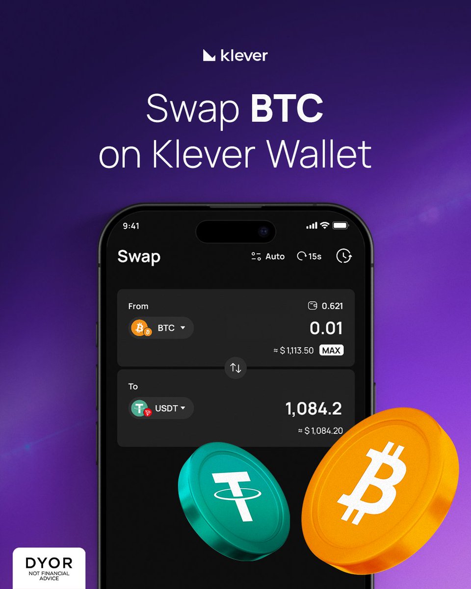 Klever Wallet tweet media