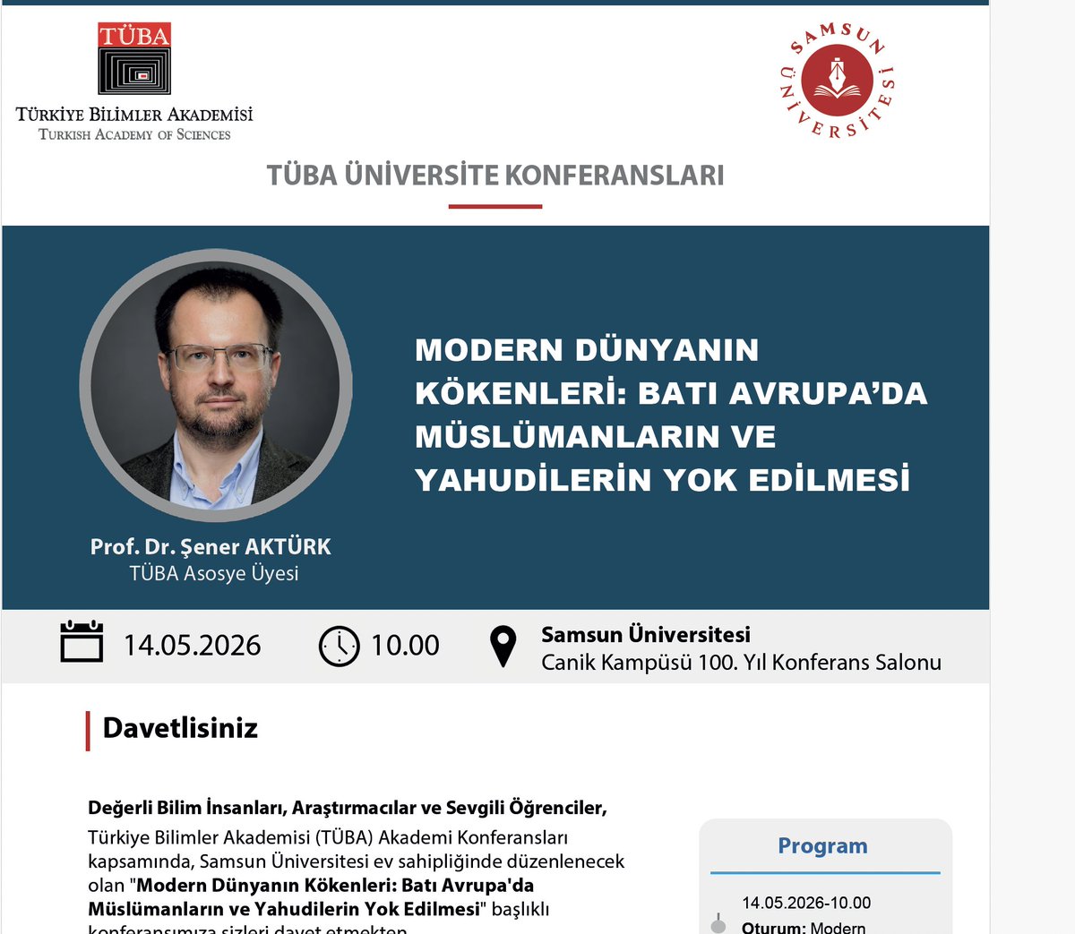 Şener Aktürk tweet media
