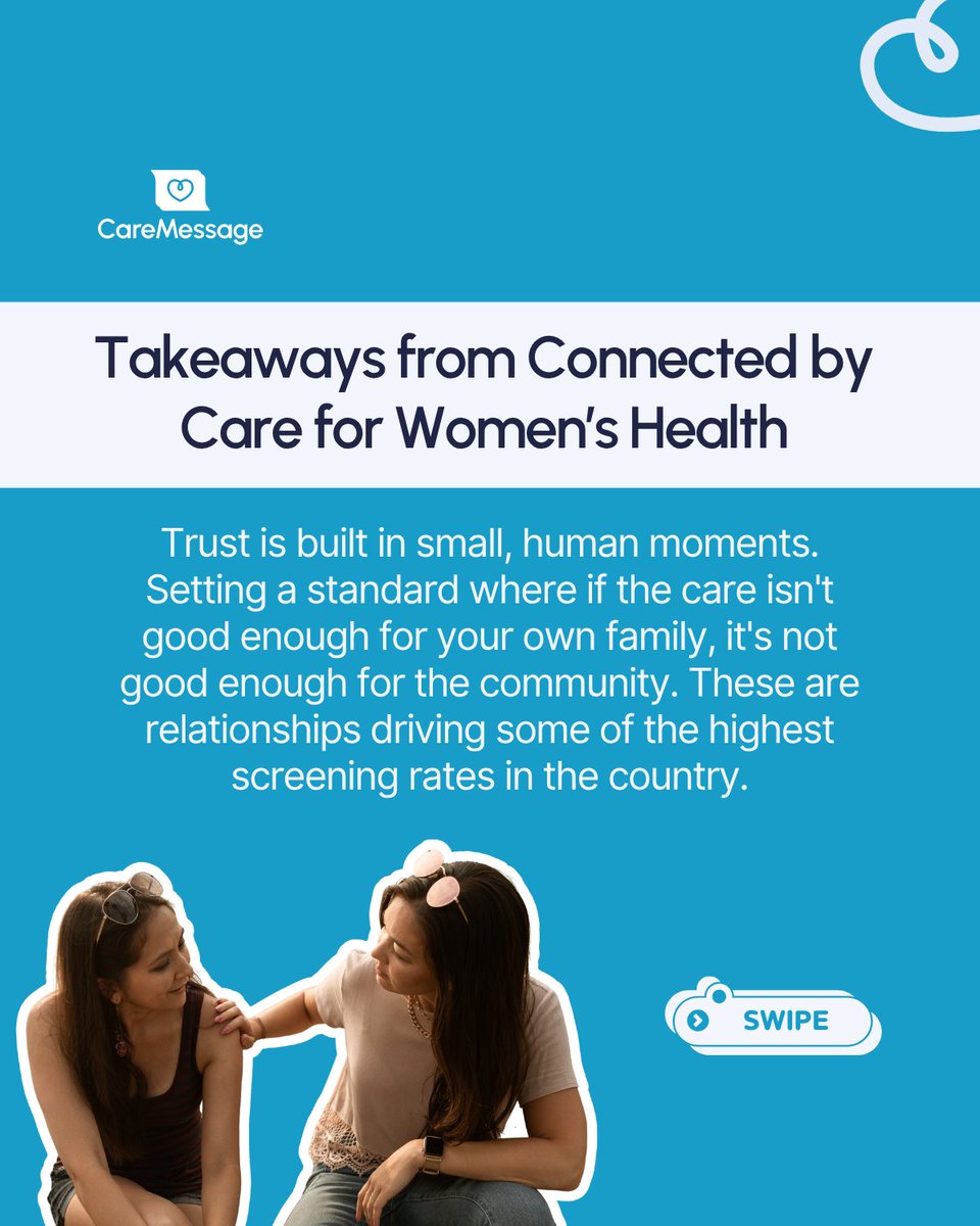 caremessage's tweet photo. In honor of Women’s Health month, we’re going to be sharing insights from our expert panelists throughout the month. Swipe through to see what we learned at last week’s event. 💙 For the full recap: https://t.co/JbMQb2W25Y #womenshealth #healthequity https://t.co/bgG8p3TtBl