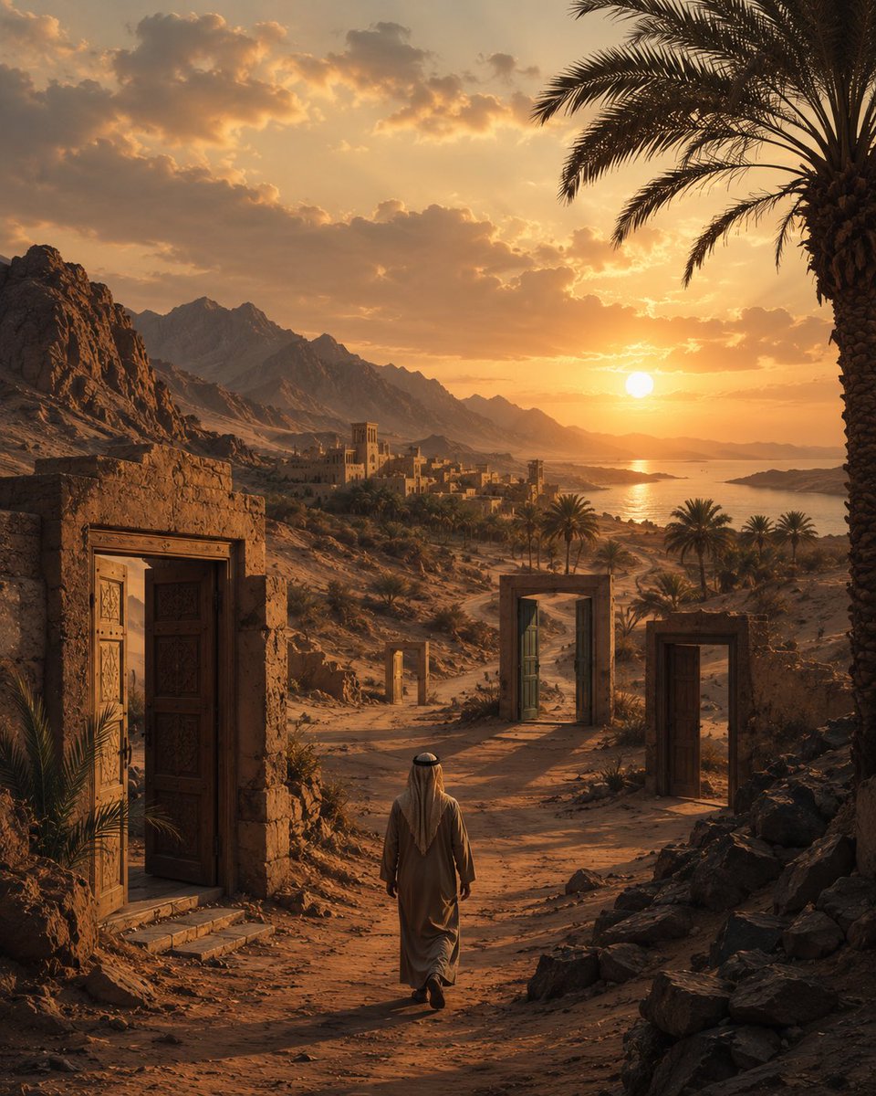 AbuJojo's tweet photo. يمضي الإنسان في أول عمره وهو يظن أن الحياة أبوابٌ مغلقة، وأن النجاة تكمن في العثور على “الباب الصحيح”.
ثم يكبر قليلًا… فيكتشف أن أكثر الأبواب كانت مفتوحة أصلًا، لكنه كان يخاف العبور.

ويظن أن القوة تعني ألّا يهتز، ثم يرى أن أصلب الناس هم الذين عرفوا هشاشتهم ولم يهربوا منها.

العجيب أن البشر يطاردون الوضوح، لكن حياتهم الحقيقية تتشكل في الضباب:

قرار لم يكونوا مستعدين له،
لقاء عابر غيّر المسار،
خسارة ظنوها نهاية فإذا بها إعادة تشكيل،
أو تأخير أغضبهم ثم حماهم من شيء لم يروه.

كل شيء يبدو مفهومًا … لكن بعد فواته.

حتى الطموح نفسه كائن غريب؛
كلما صعد الإنسان جبلًا، ظن أن السكينة خلف الجبل التالي.
ثم يصل، فيرى قممًا أخرى.
ولهذا لا يتعب الناس من الوصول، بل من وهم “الاكتفاء النهائي”.

وفي لحظة ما، يدرك الإنسان الناضج أن الحياة ليست معركة لفهم كل شيء، بل فنّ التعايش مع ما لا يُفهم بالكامل.

وأن النبل الحقيقي ليس في أن تكون ملاكًا، بل أن تملك القدرة على الأذى… ثم تختار الاتزان.

وأن أكثر الناس راحة، ليسوا الأقل مشاكل، بل الأقل مقاومة لحقيقة أن الدنيا لا تستقر لأحد.