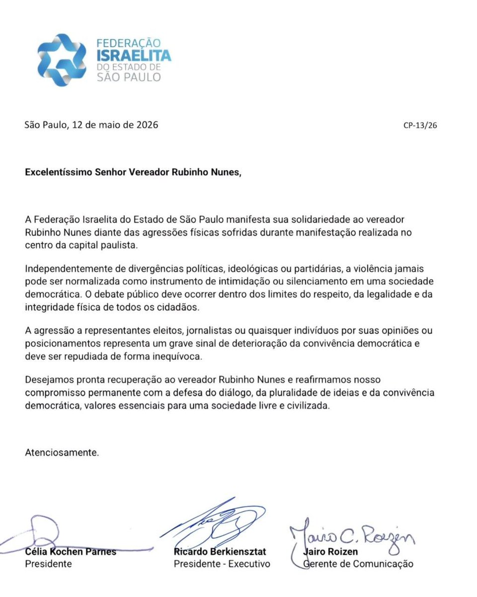 Rubinho Nunes tweet media