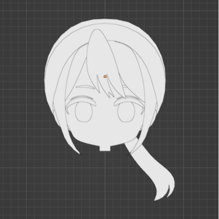 Ao_Bucket_'s tweet photo. 顔を微調整して髪の毛を大雑把に作ったけどムズかった
フラットにしたらアニメ調ぽくてかわいいね https://t.co/19pqpOgK9X