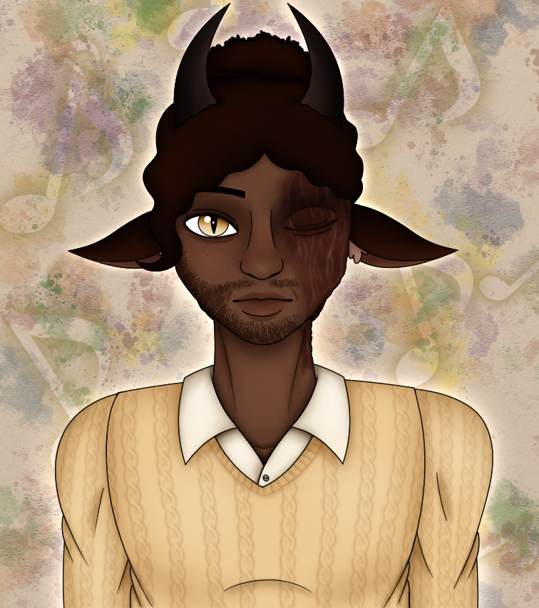 VampireLogicArt's tweet photo. 2026 Refresh of my OC, Elliott "Butterscotch" Sweeney!

#OCs #OriginalCharacter #ArtistsOnTwitter #VampireLogic #NathanGrim #NoAI #NoAIUsed https://t.co/At4JW9BF00