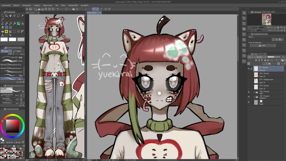 yuekirai's tweet photo. new oc wip #artmoots https://t.co/aDPi3iEonb