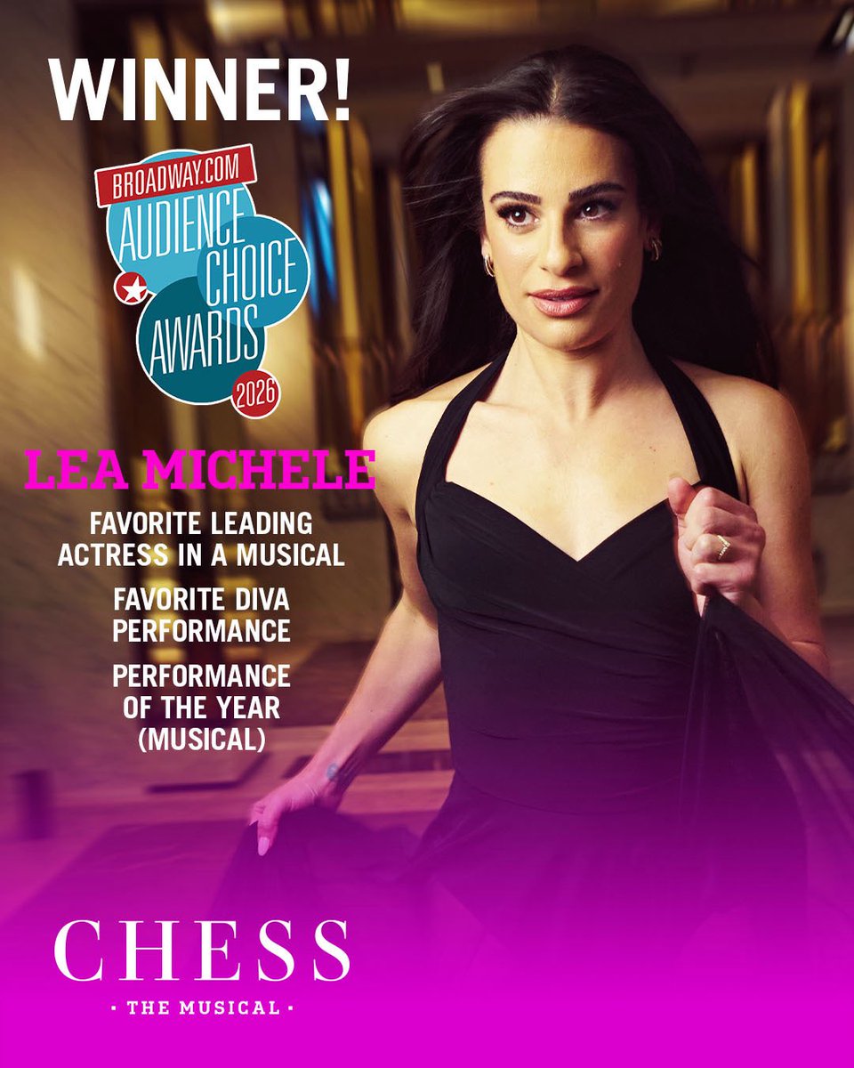 CHESS the Musical tweet media