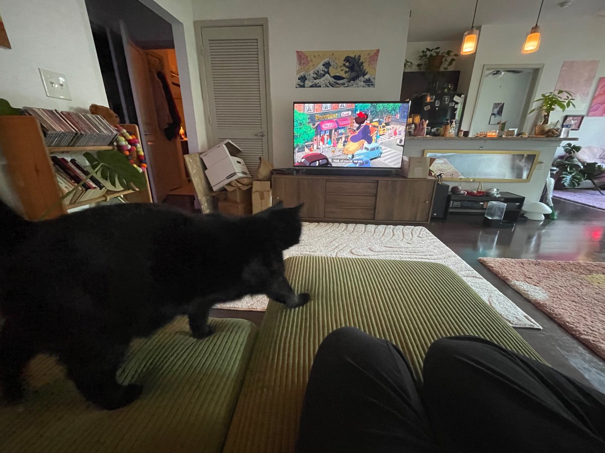 xoxostoryy's tweet photo. Put this one on for him 🫶

(since I know you can’t tell from this distance: it’s Kiki’s Delivery Service :) ) https://t.co/RDNe34mMpw