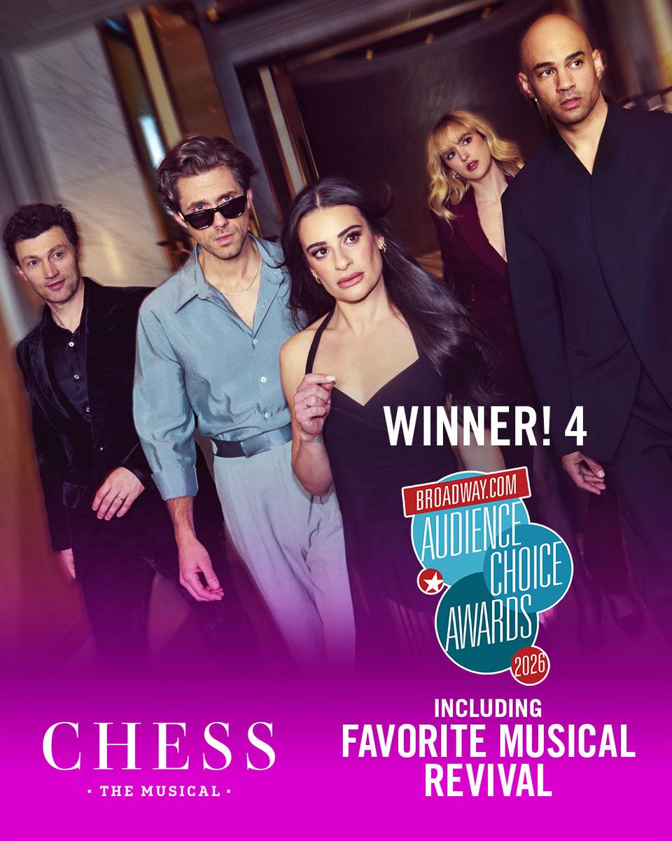 CHESS the Musical tweet media