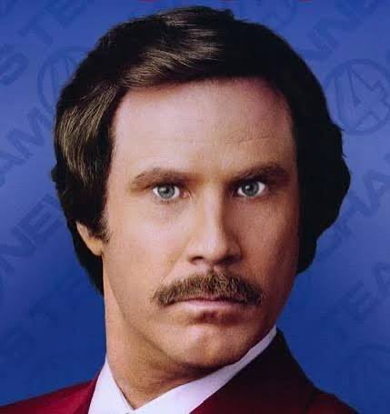 DeRealSage's tweet photo. Anchorman??? https://t.co/8R2MncW18J