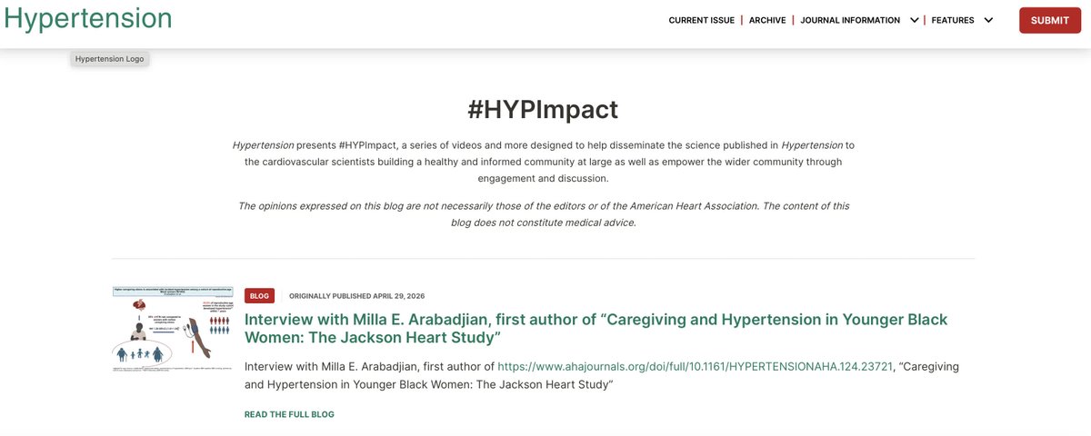 Hypertension tweet media