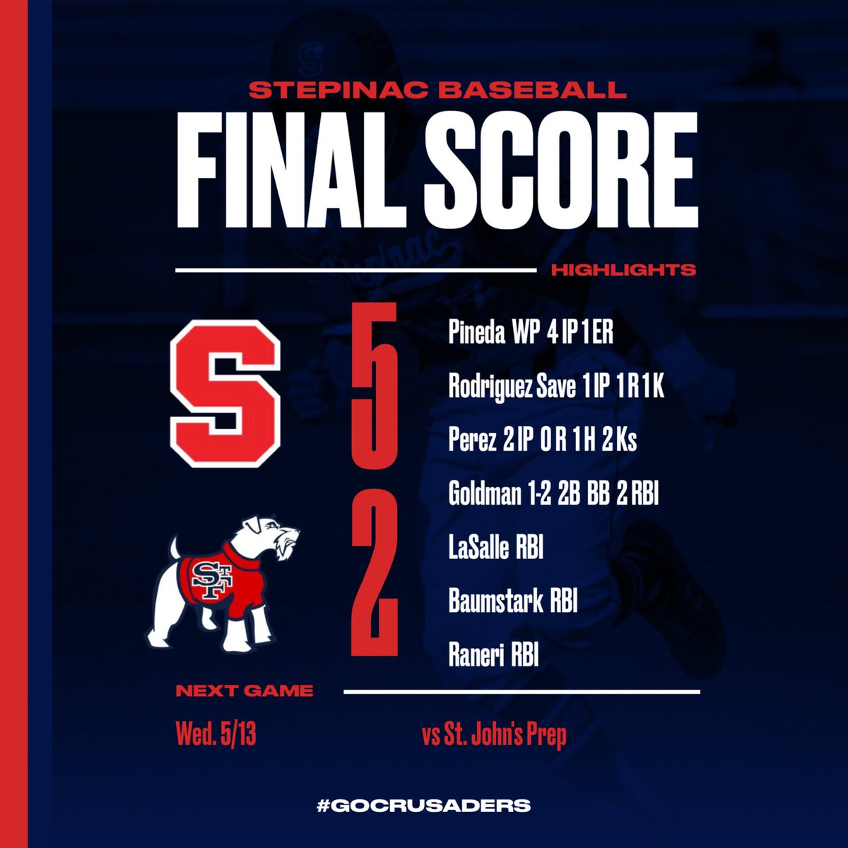 Stepinac Baseball tweet media