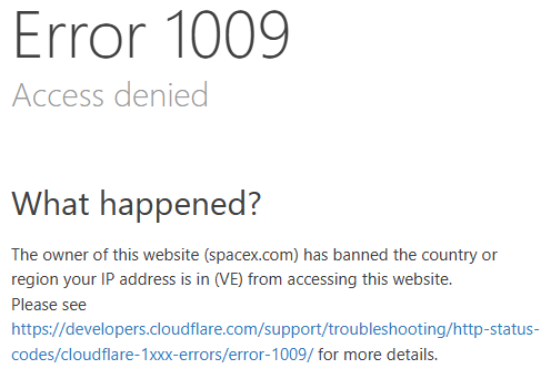 ivanraez's tweet photo. @SpaceX Damn, we are not even allowed to check up on your rocket launch.... amazing..... 😒 https://t.co/CBi11H0X2n