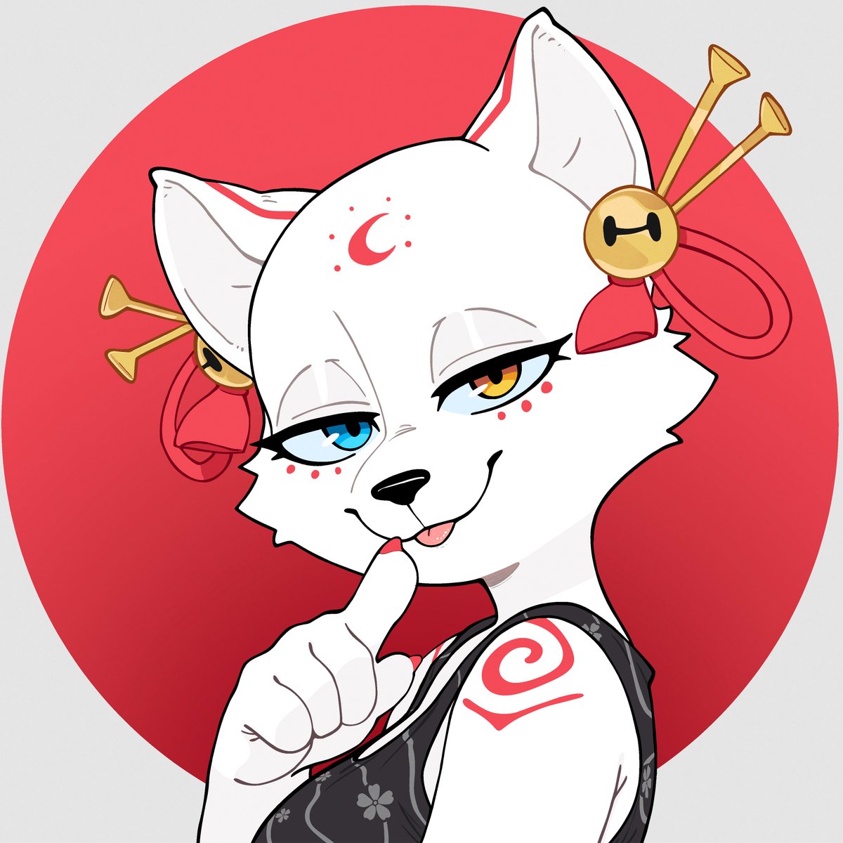 FrenchServal's tweet photo. Commission: Yextris (OC of @sayuri_drawsowo )

#digitalart #furry #OC https://t.co/ufQmCgd4tr