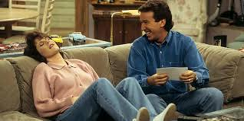 TheComedyQ's tweet photo. Tim: “Oh good, you like those new vibrating panties I made ya”

#Sitcoms #HomeImprovement https://t.co/JSKeP40N6n