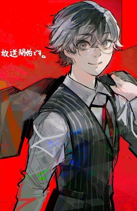 babieeijiro's tweet photo. Anything to make Touka look at him https://t.co/4pPhFyBv2D