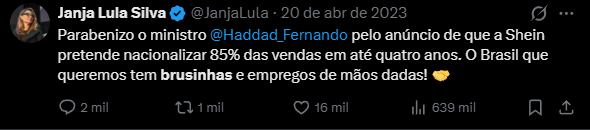 FriedHardt's tweet photo. triste medida

agora vai voltar a sonegação das empresas e o desemprego, que Lula estava combatendo ferozmente com a taxa https://t.co/OQZyBw8vGZ