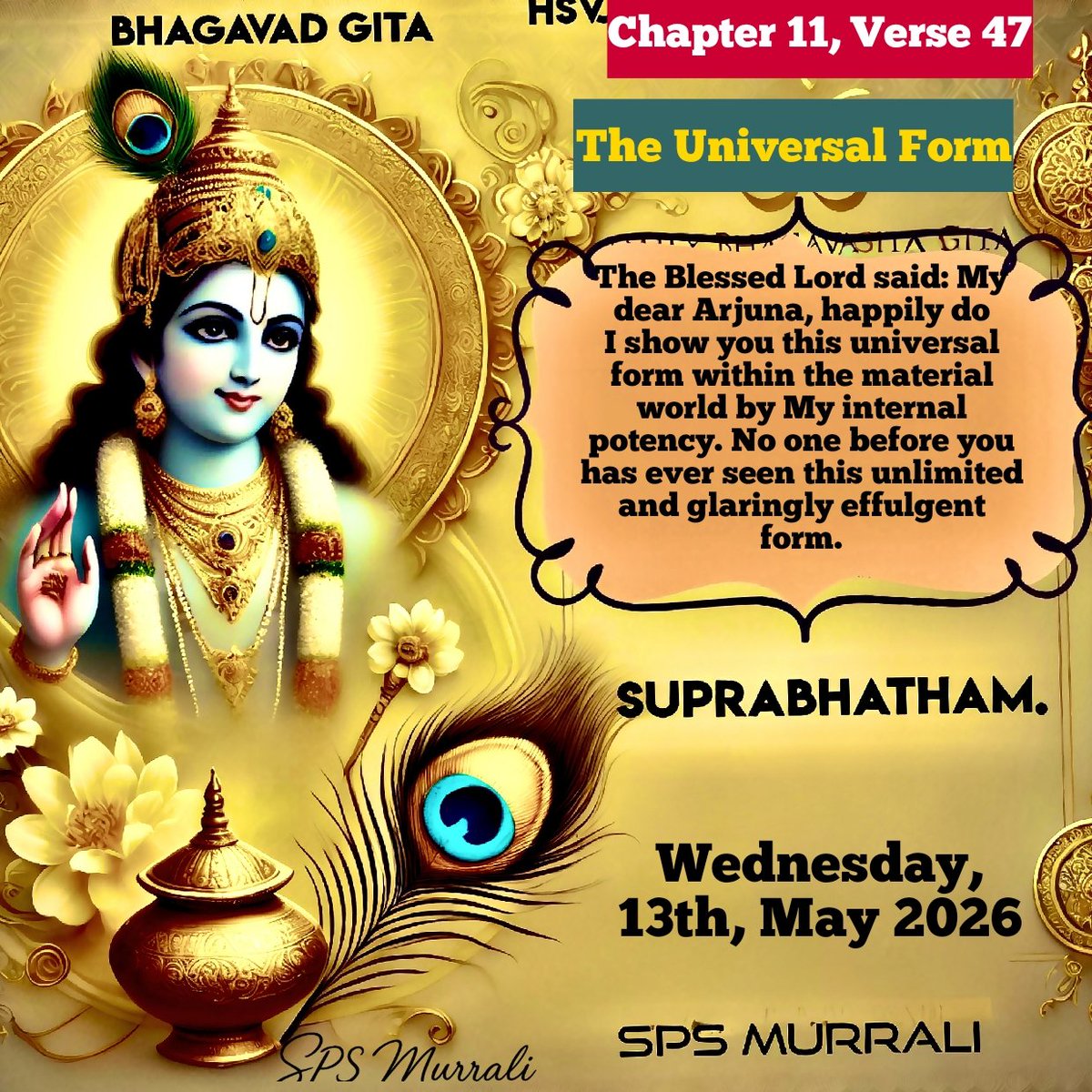 udupikrishna's tweet photo. #bagavadgita https://t.co/Bl92wBerSV