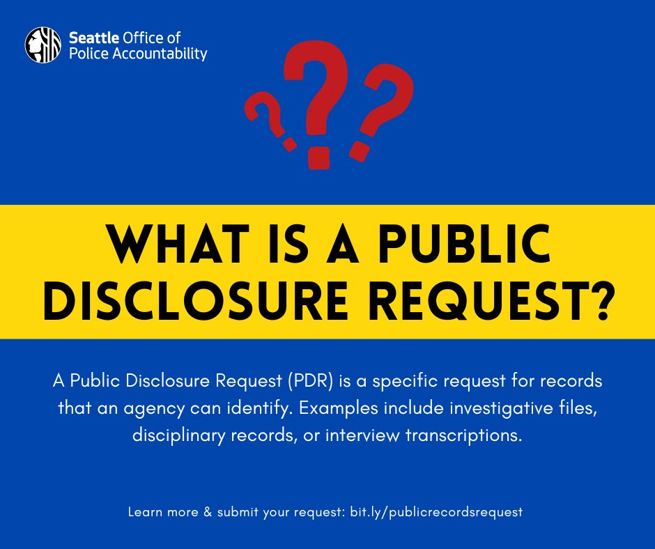 Seattle Office of Police Accountability tweet media