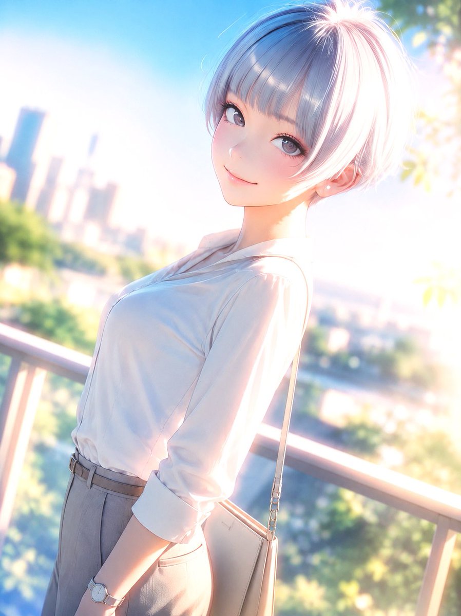 着せ方ページ　こんな感じがあったらいいながあればこちらから☺︎ 5月13日、おはようございます☀ #AIart #AIイラスト