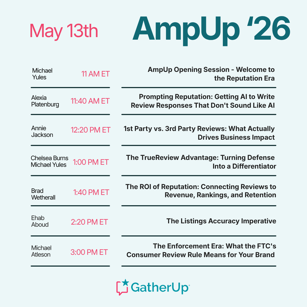 GatherUp tweet media