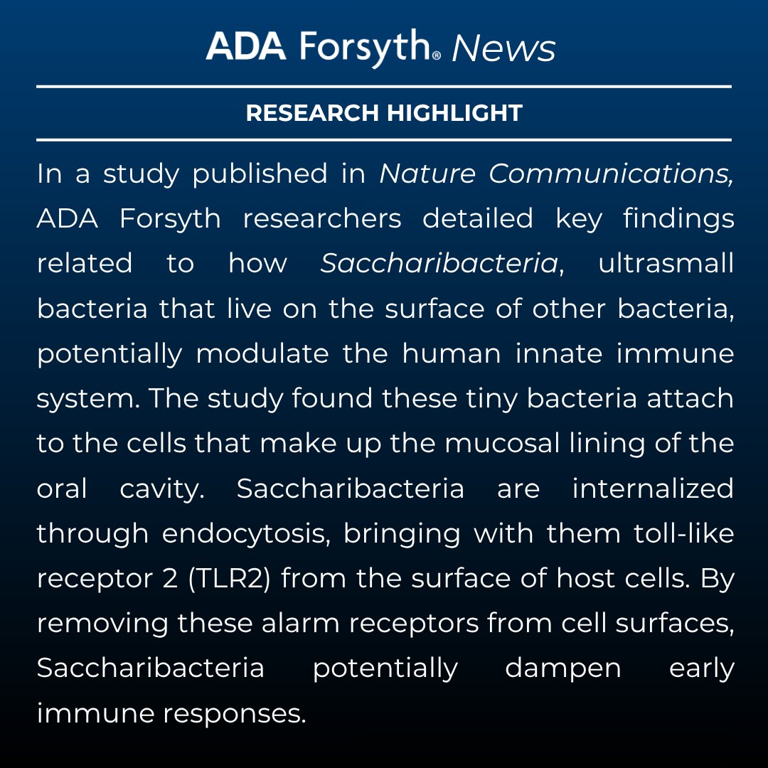 The ADA Forsyth Institute tweet media