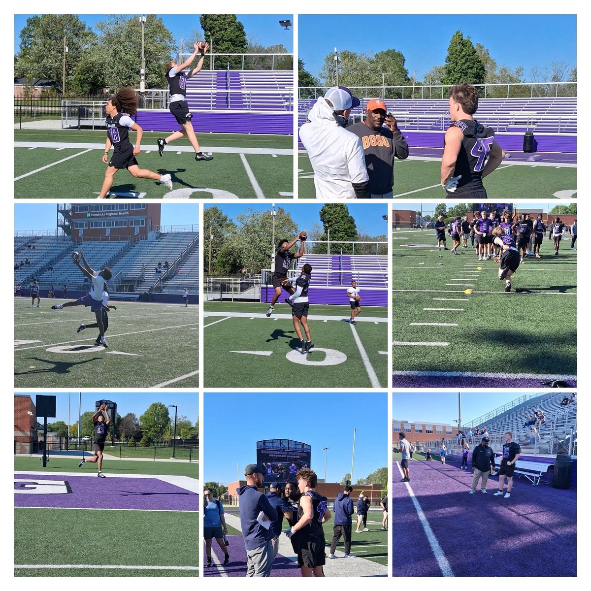 BHSdogsfootball's tweet photo. Brownsburg Football had an incredible College Showcase last night. Appreciate the dozens of coaches (over 100) who were present…players effort &amp; passion was off the charts! https://t.co/ZZYcIrInlR
