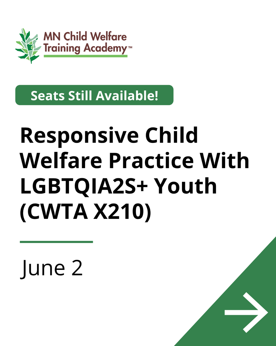 Minnesota Child Welfare Training Academy tweet media