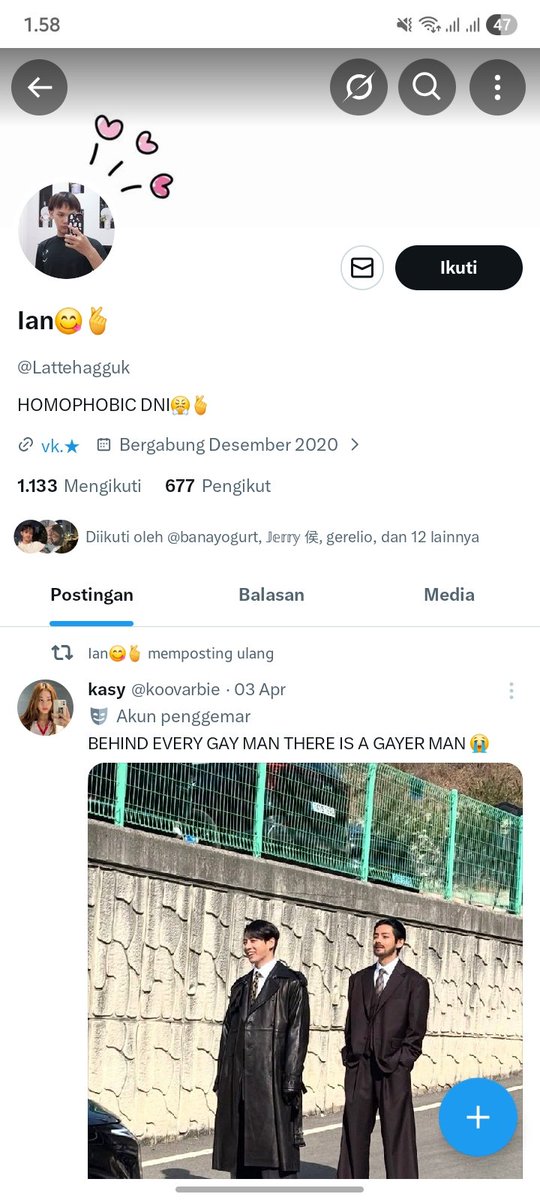 Iann anak baik🫰 (new acc) tweet media