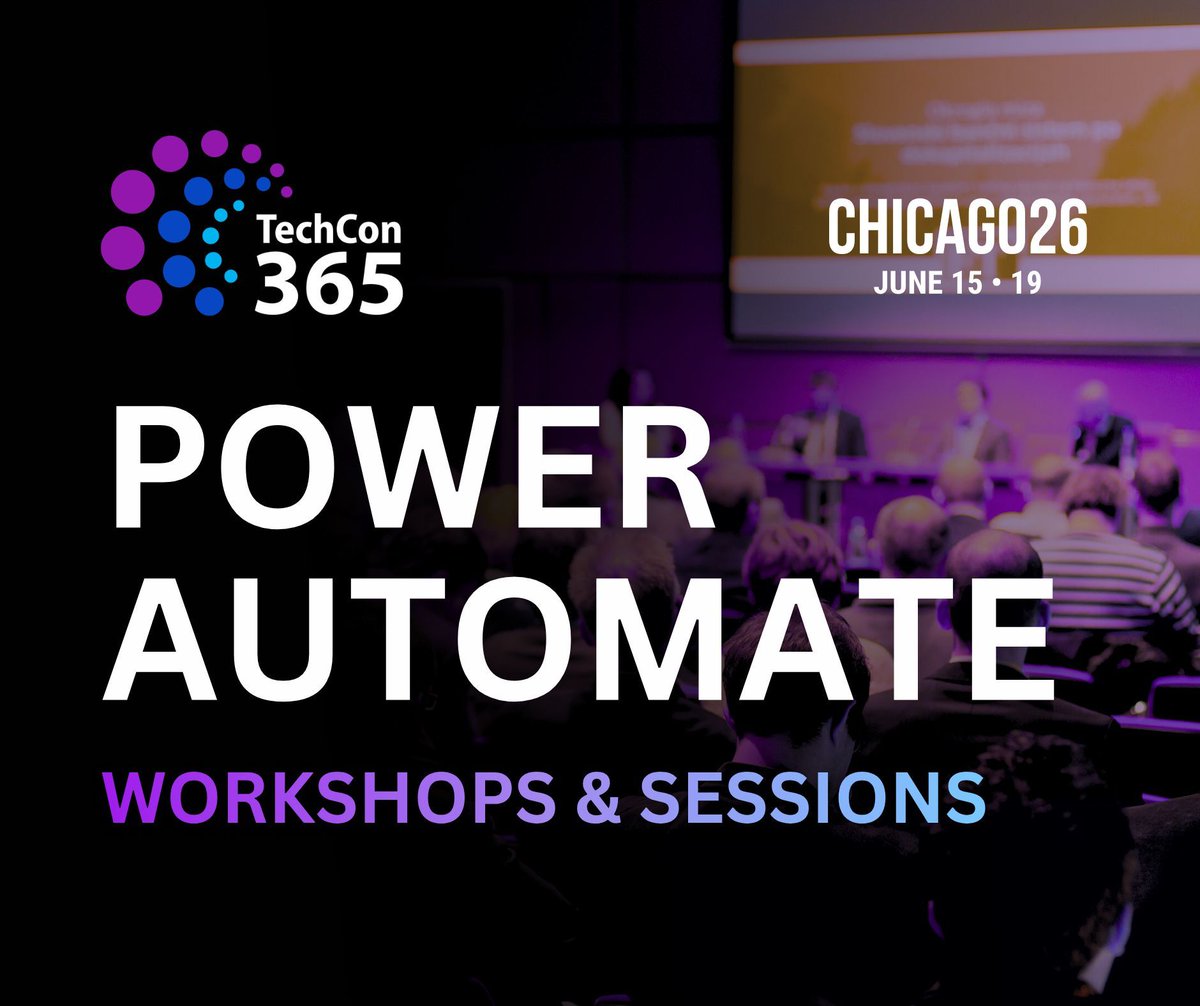 TechCon 365 tweet media