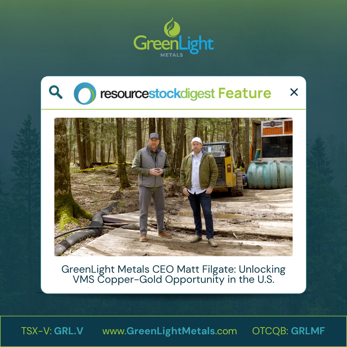 GreenLight Metals Inc. tweet media