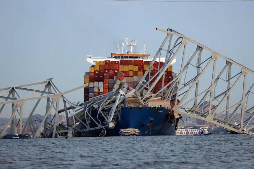 thehopczar's tweet photo. The Justice Department has filed criminal charges against companies involved in the deadly 2024 Baltimore Key Bridge collapse. 
#BaltimoreBridge #KeyBridge #DOJ #Justice https://t.co/NuBqCgTJUi