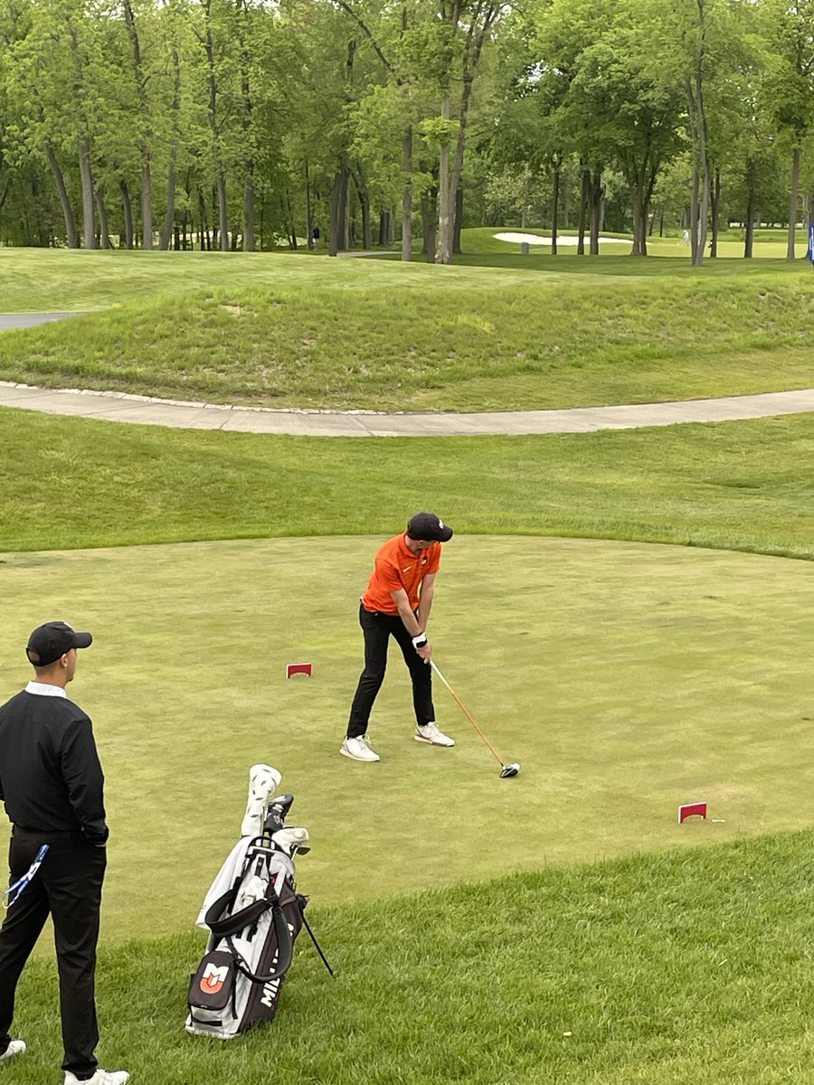 MilliganGolf's tweet photo. Fran is off and running!  Right down the middle!  #GoMilliGolf! https://t.co/DeHazNFuGP
