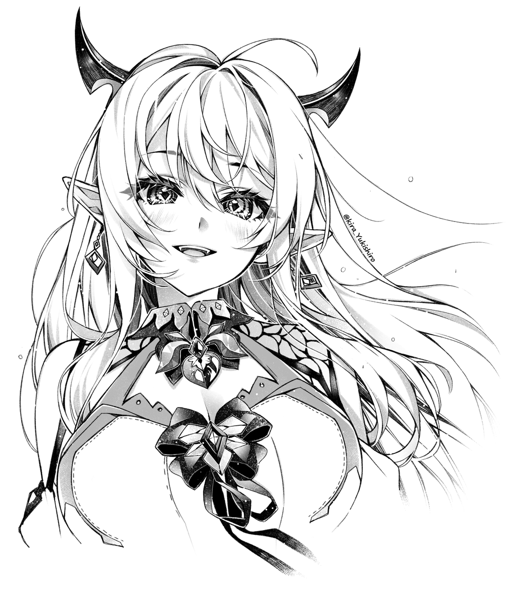 kira_yukishiro's tweet photo. Old Pencil c0mmiss00on of #IRyS 🎀

#IRySart #vgen
C0mms are open!🐼🌟
☘ info: https://t.co/iNb3sSefKK  
 I'd be grateful if you could share this!  🙇🏻‍♀️ https://t.co/79wvrBmNnq