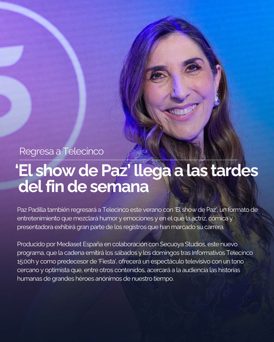 Mediaset España tweet media