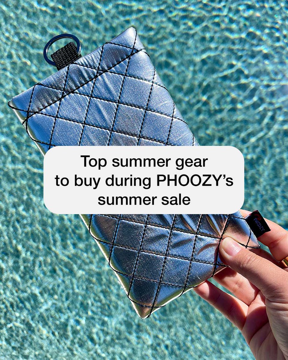 ThePhoozy's tweet photo. Your next summer adventure starts here ⁠
20% off PHOOZY summer must-haves with code SUMMERSALE⁠
⁠
⁠https://t.co/ozD7BLltlZ https://t.co/wR0O3CVNaf