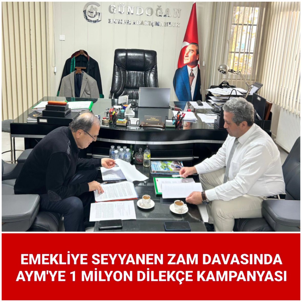 BirDayEmekliler's tweet photo. EMEKLİLERE SEYYANEN ZAM İÇİN “AYM’YE 1 MİLYON DİLEKÇE GÖNDERME KAMPANYASI” BAŞLATILDI
@scilesiz52 @av_gundogan #Emekli #SeyyanenZam
Haydi emekliler! Birlik olalım ve kimseye hakkımızı yedirmeyelim. Milyonlarca dilekçe verelim!
https://t.co/19ENIDMime https://t.co/8FbxBi5fGk