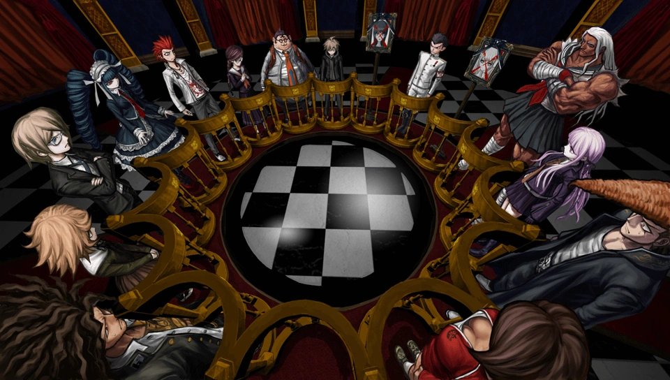 horrocks65's tweet photo. AEW should run an event at the Danganronpa Trial Room

Host the true Ultimate Death Match with Monokuma on commentary https://t.co/jCPp9tX6NI