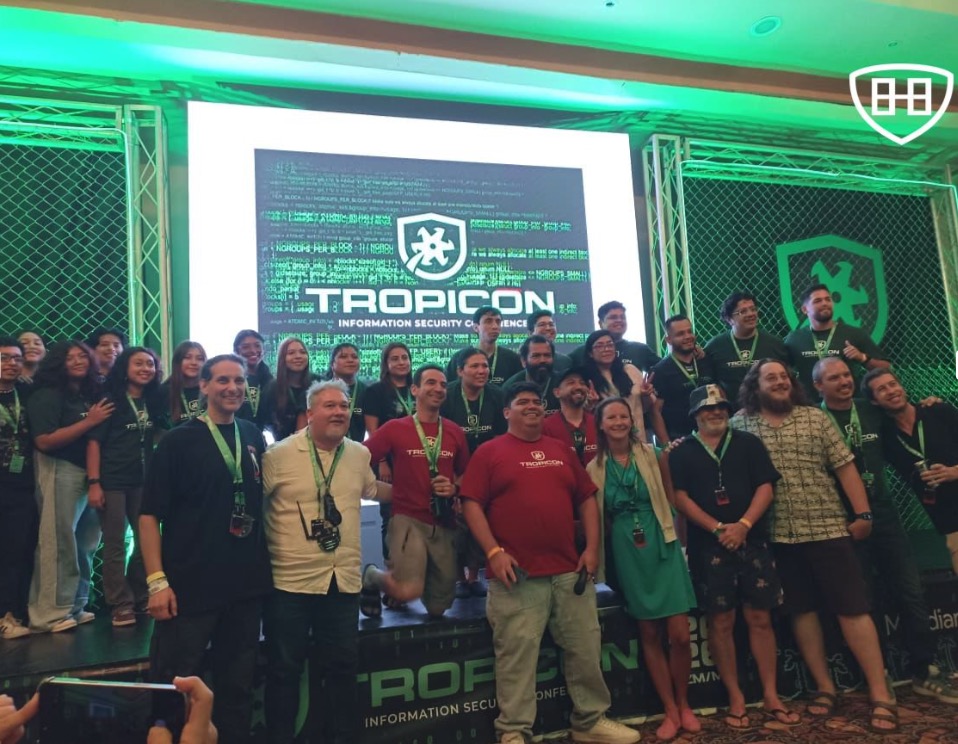 EHCGroup's tweet photo. ¡TropiCon 2026, una experiencia 360° en Ciberseguridad! 🇲🇽💻

Más que un evento, fue una verdadera aventura de comunidad y aprendizaje!. Cerramos nuestra participación en el TropiCon en Cozumel y no podíamos irnos sin compartirles lo mejor de estos días.

#cybersecurity #tropicon https://t.co/vIakivtXmU