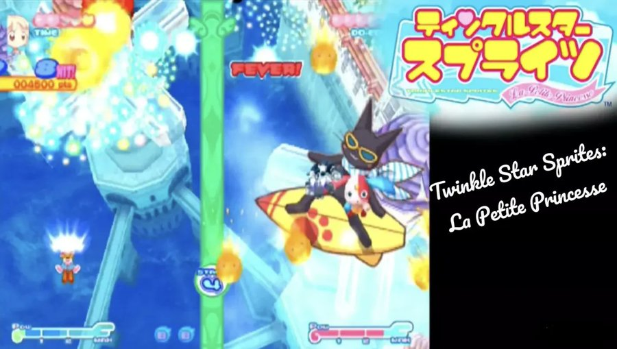 Kabopple's tweet photo. @sdxgames Twinkle Star Sprites: La Petite Princesse from SNK Playmore! Only released on PS2 or digitally on PS3 in Japan! A one of a kind 2 player vs shmup! https://t.co/PYUfWLlrh8