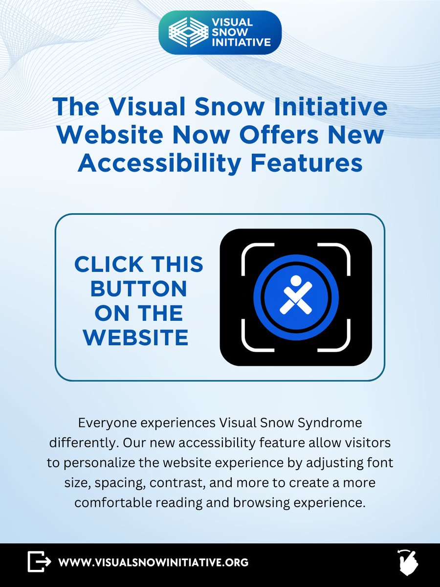 Visual Snow Initiative tweet media