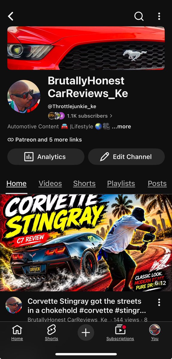 Versatilegits's tweet photo. Fastest growing  Automotive exotic car review channel 🎥🎬

Your Throttlejunkie tweeps are waiting ,

Hit link below ⬇️ and join the fam 📶
https://t.co/O7hCEpGHda

#NairobiGlobalSummit #Macron #Torcher2 #Ombachi #LarrysPersonalOpinion https://t.co/Bpt4kd5ABZ