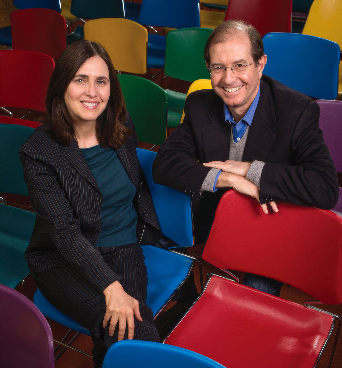 QuantaMagazine's tweet photo. Shafi Goldwasser (left), Silvio Micali (right), and Charles Rackoff devised a way to prove that a statement is true without revealing anything about why. https://t.co/rOzVXJUdO9 https://t.co/f5q03zU3CZ