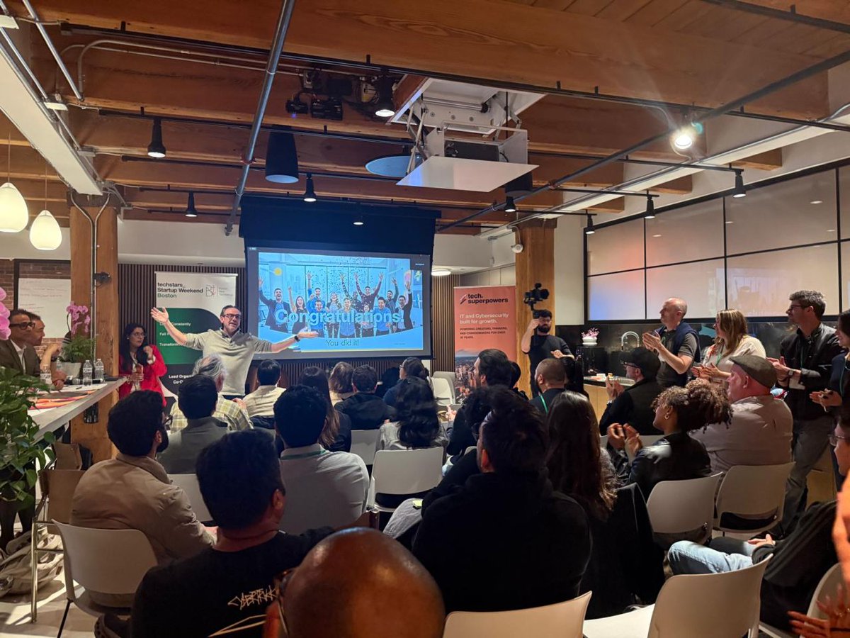 Techstars Startup Weekend Boston tweet media